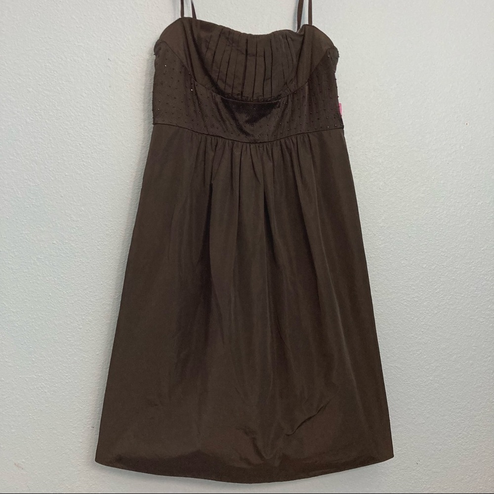 BCBG Max Azaria Black Strapless Dress - Size Small